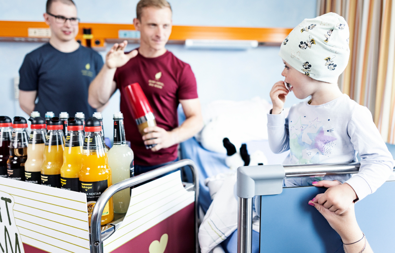 Als Unternehmen krebskranken Kindern Lebensfreude schenken